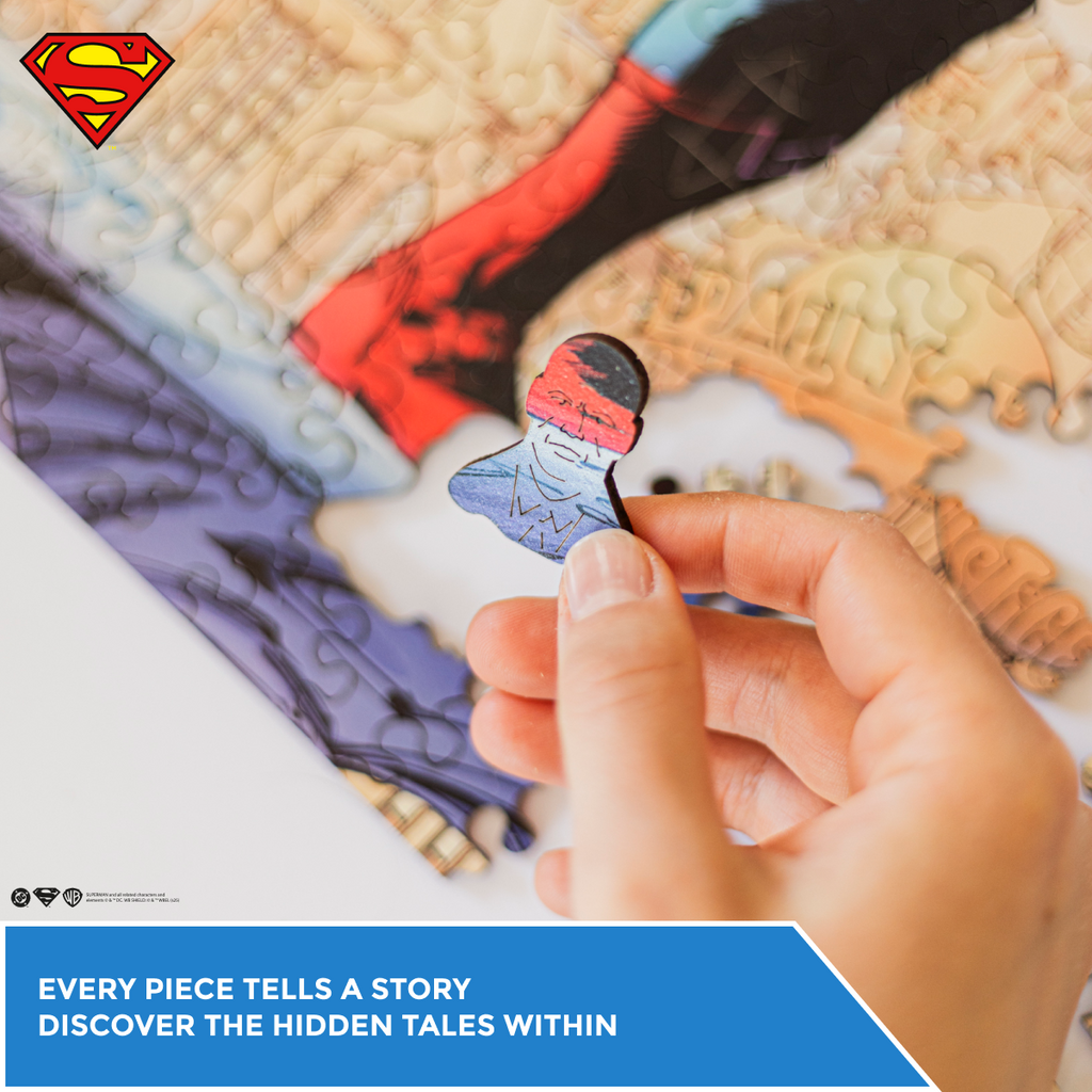 Wooden jigsaw puzzle DC Superman™ – Protector of Metropolis