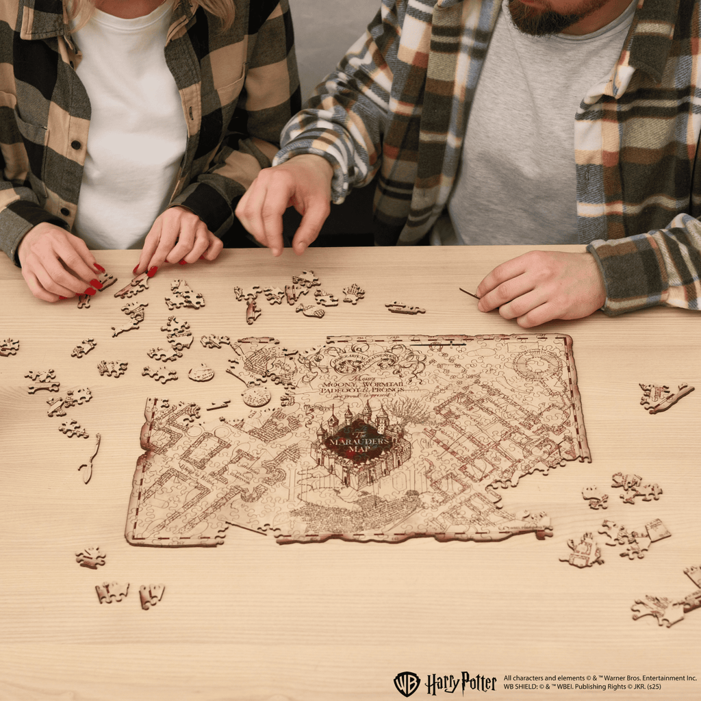 Wooden jigsaw puzzle Harry Potter™ Marauder’s Map