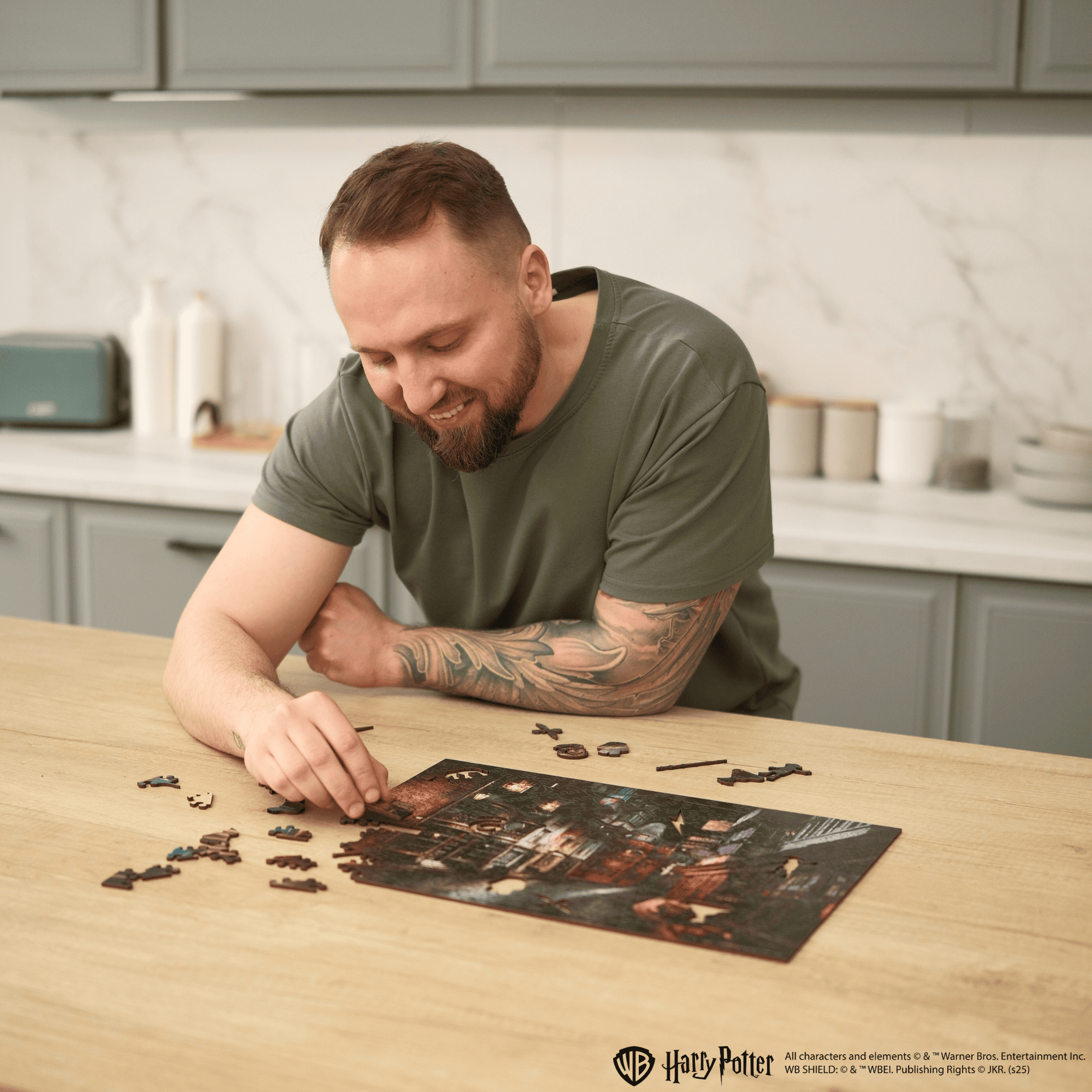 Дерев'яний пазл Гаррі Поттер Діаґон Алея™