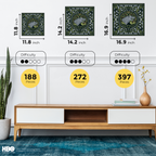 Дерев'яний пазл Гра престолів™ Дім Старків