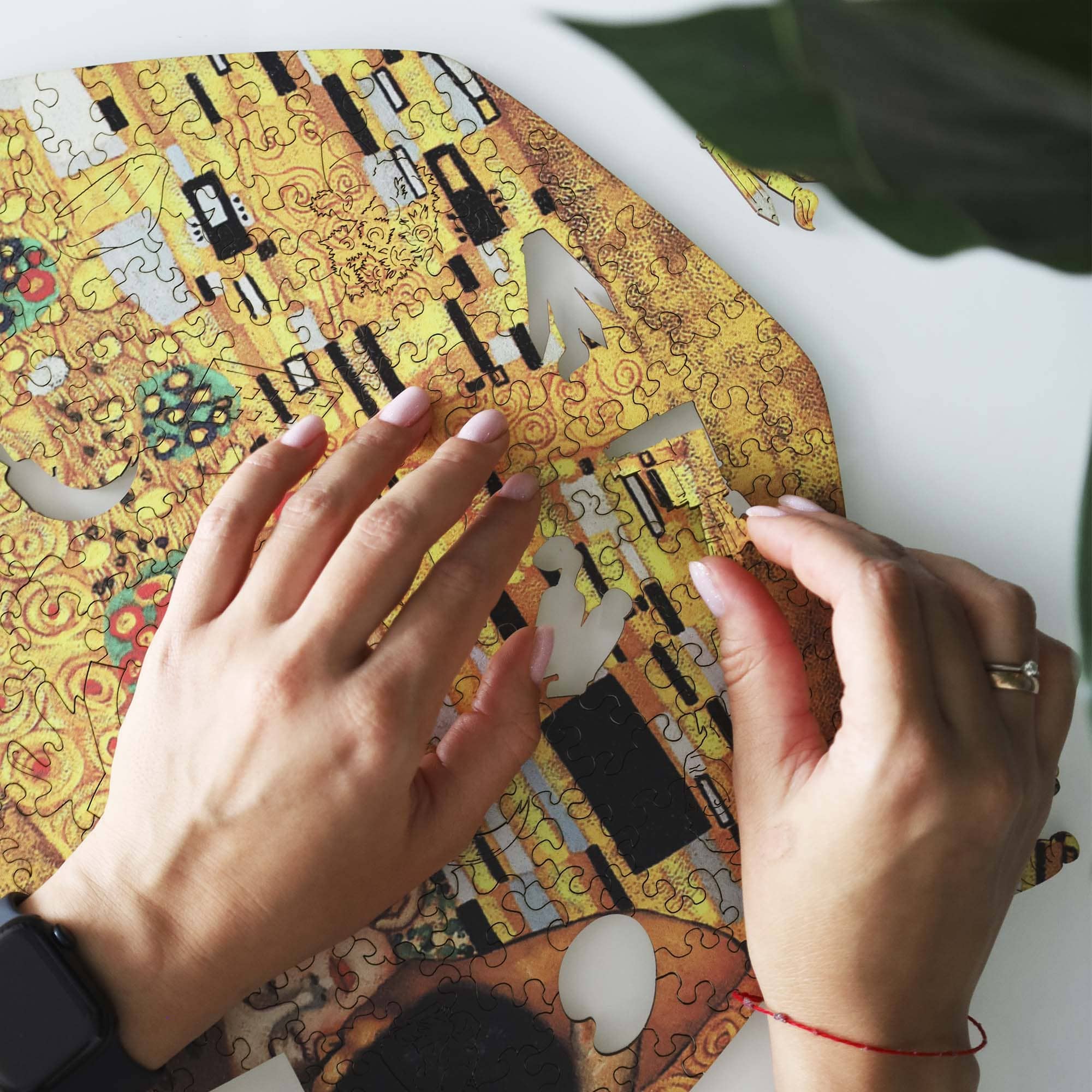 Дерев'яний пазл "Поцілунок" (Густав Клімт)