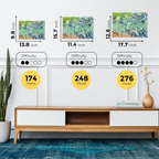 Wooden Jigsaw Puzzle Irises (Vincent Van Gogh)