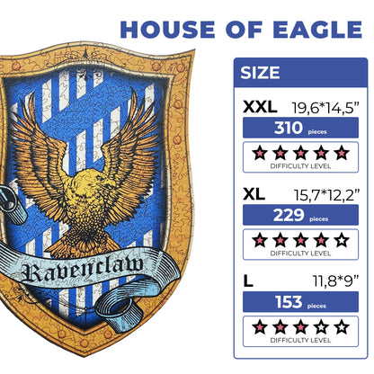 Wooden Jigsaw Puzzle House of Eagle