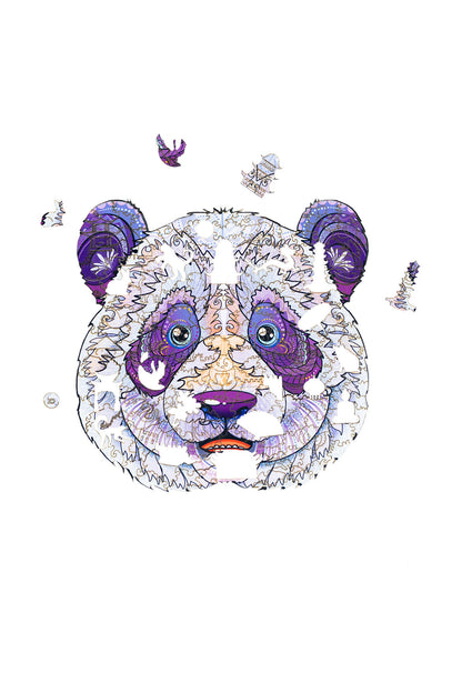 Wooden Jigsaw Puzzle Panda XL