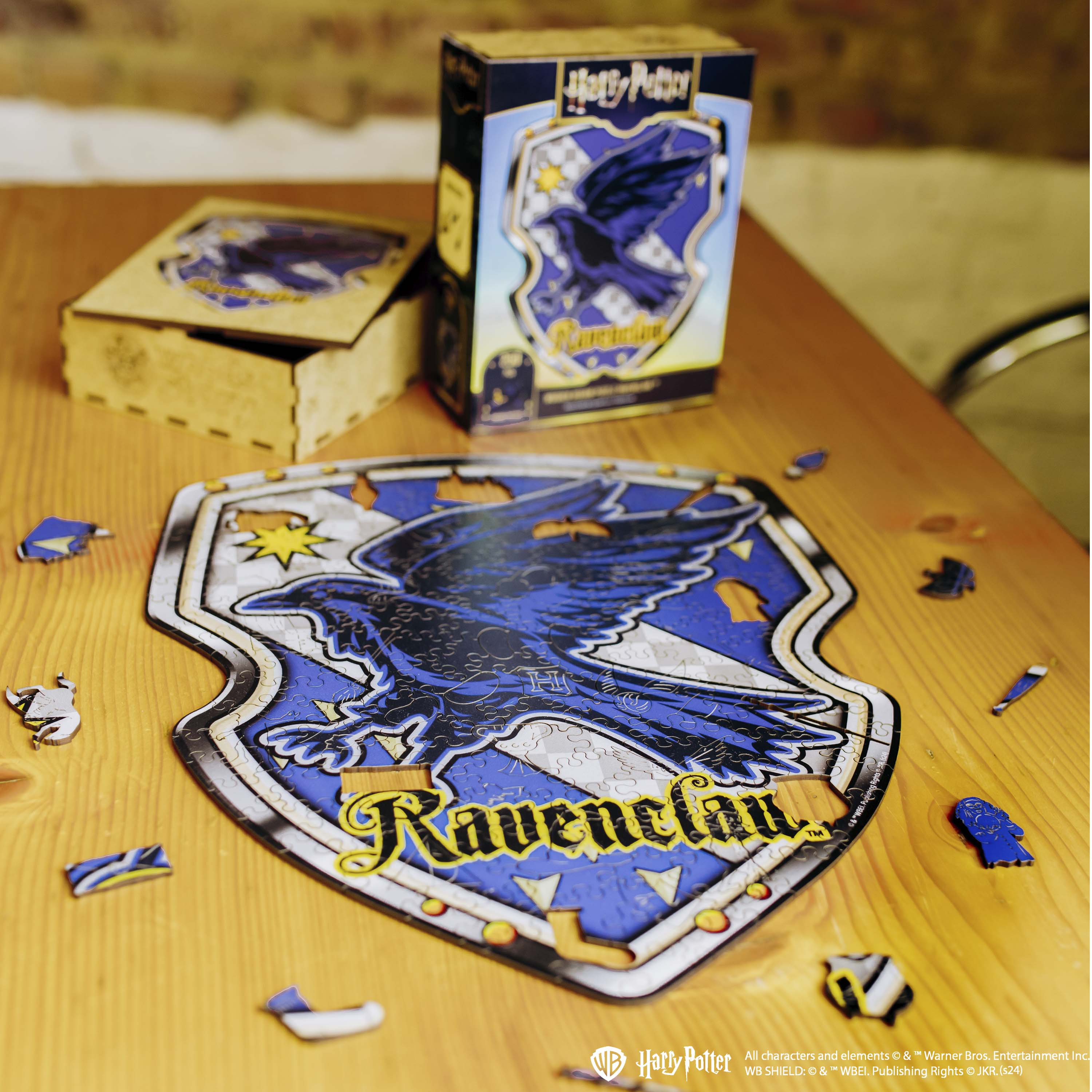 Wooden jigsaw puzzle Harry Potter Ravenclaw™