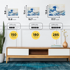 Wooden jigsaw maze puzzle The Great Wave Off Kanagawa (Hokusai)