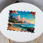 Wooden Jigsaw Puzzle Sea landscape