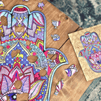 Дерев'яний пазл Хамса