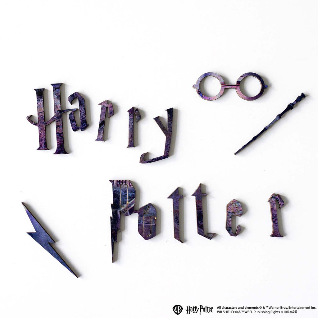 Дерев'яний пазл Гаррі Поттер Гоґвортс Замок Ніч™