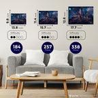 Wooden jigsaw classic puzzle Harry Potter Hogwarts Castle™ Night