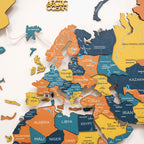 light up world map