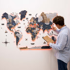 light up world map