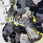3d-map in set with flags