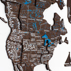 world walnut map