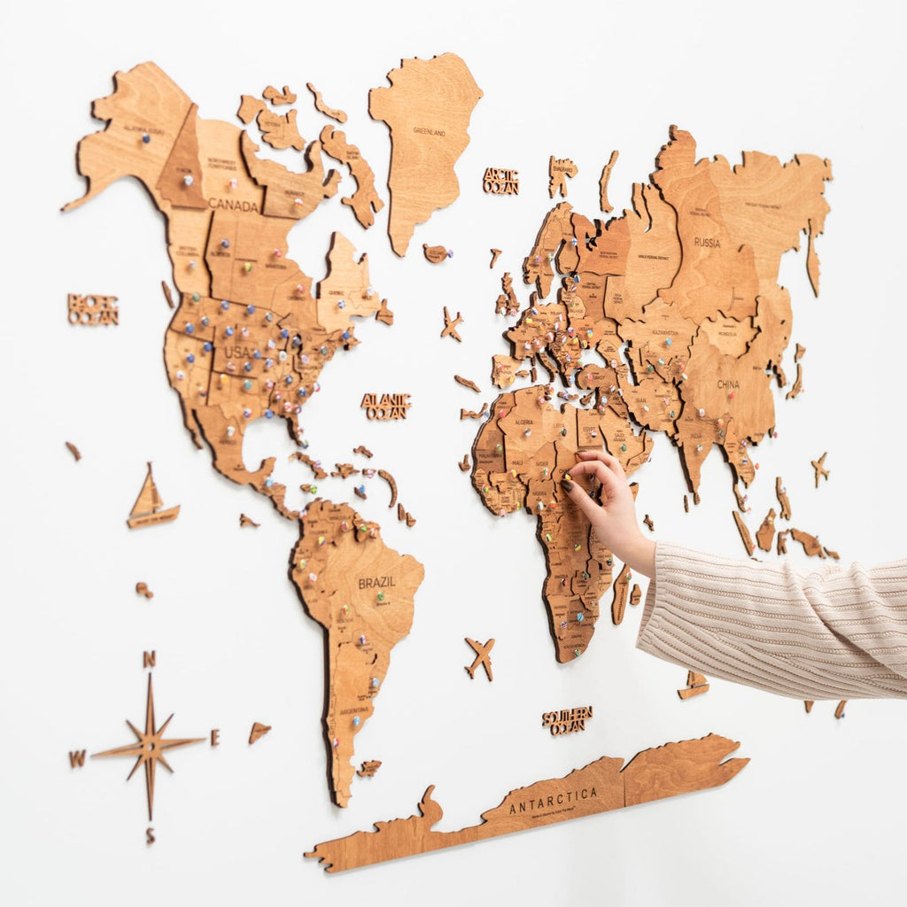 world map puzzle