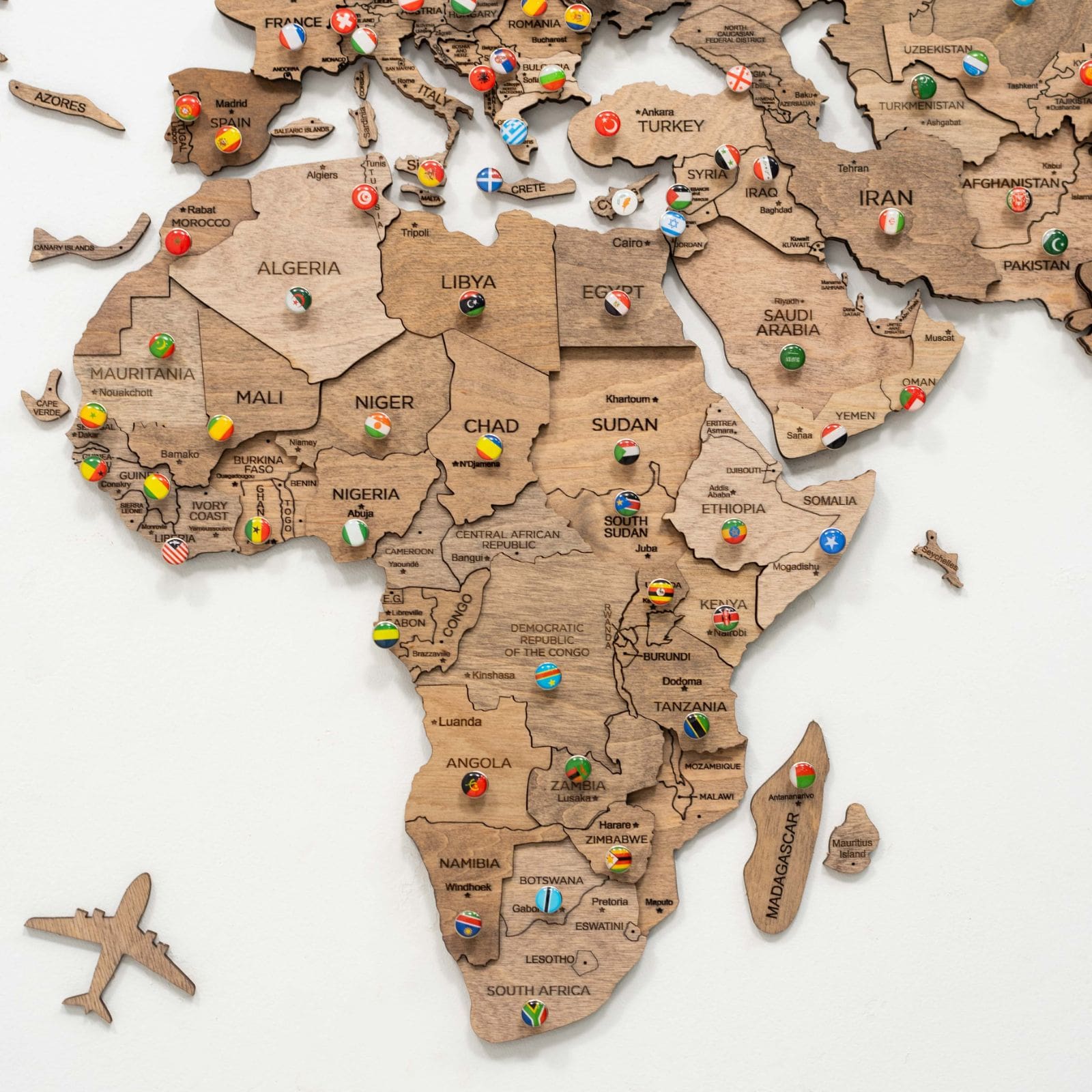 wall map