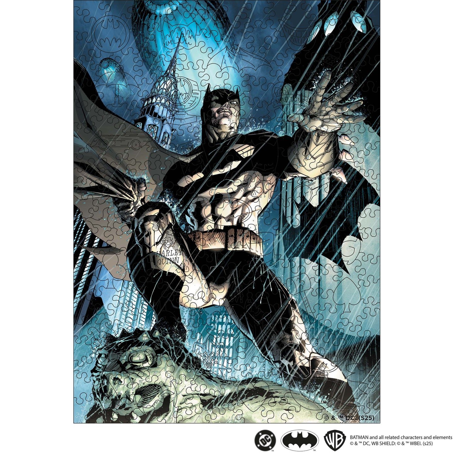Wooden jigsaw puzzle DC Batman™ – Knight in the Rain