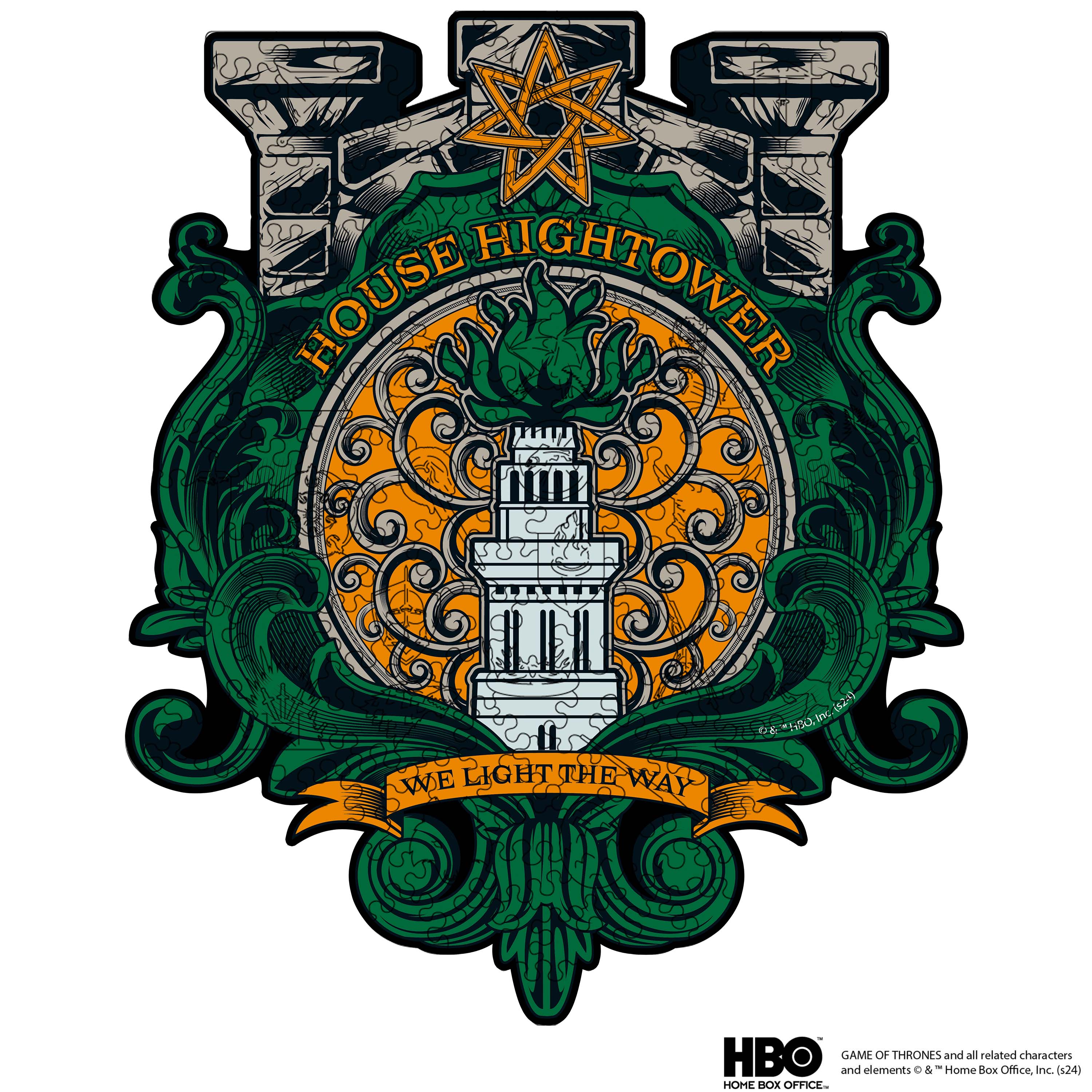 Wooden jigsaw puzzle Game of Thrones™ House Hightower