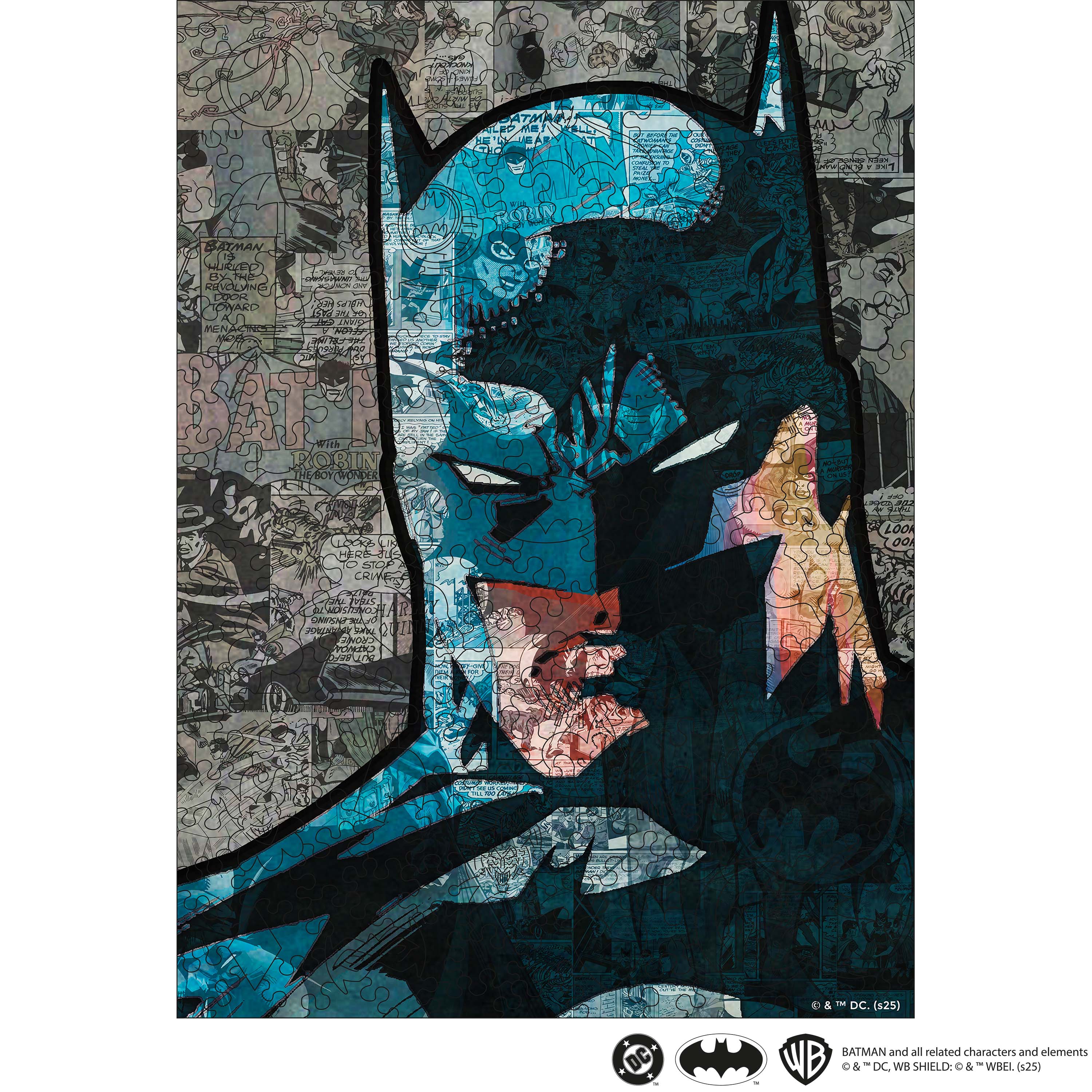 Wooden jigsaw puzzle DC Batman™ – Shadow of Gotham
