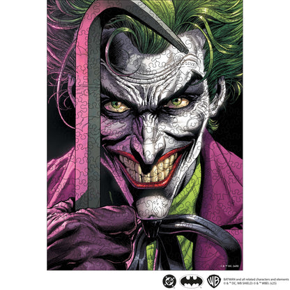Wooden jigsaw puzzle DC Batman™ – Smile of Chaos