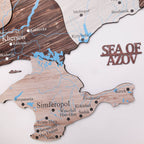 3d map of ukraine