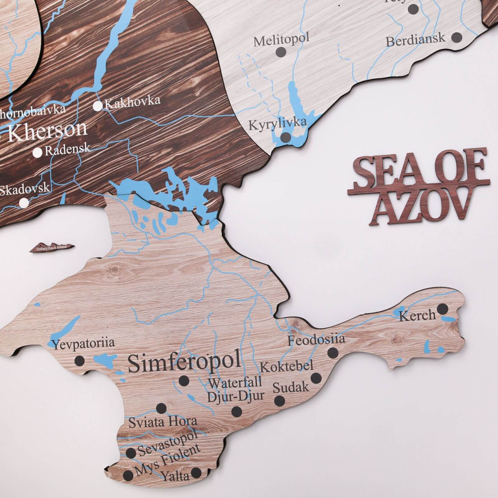 3d map of ukraine
