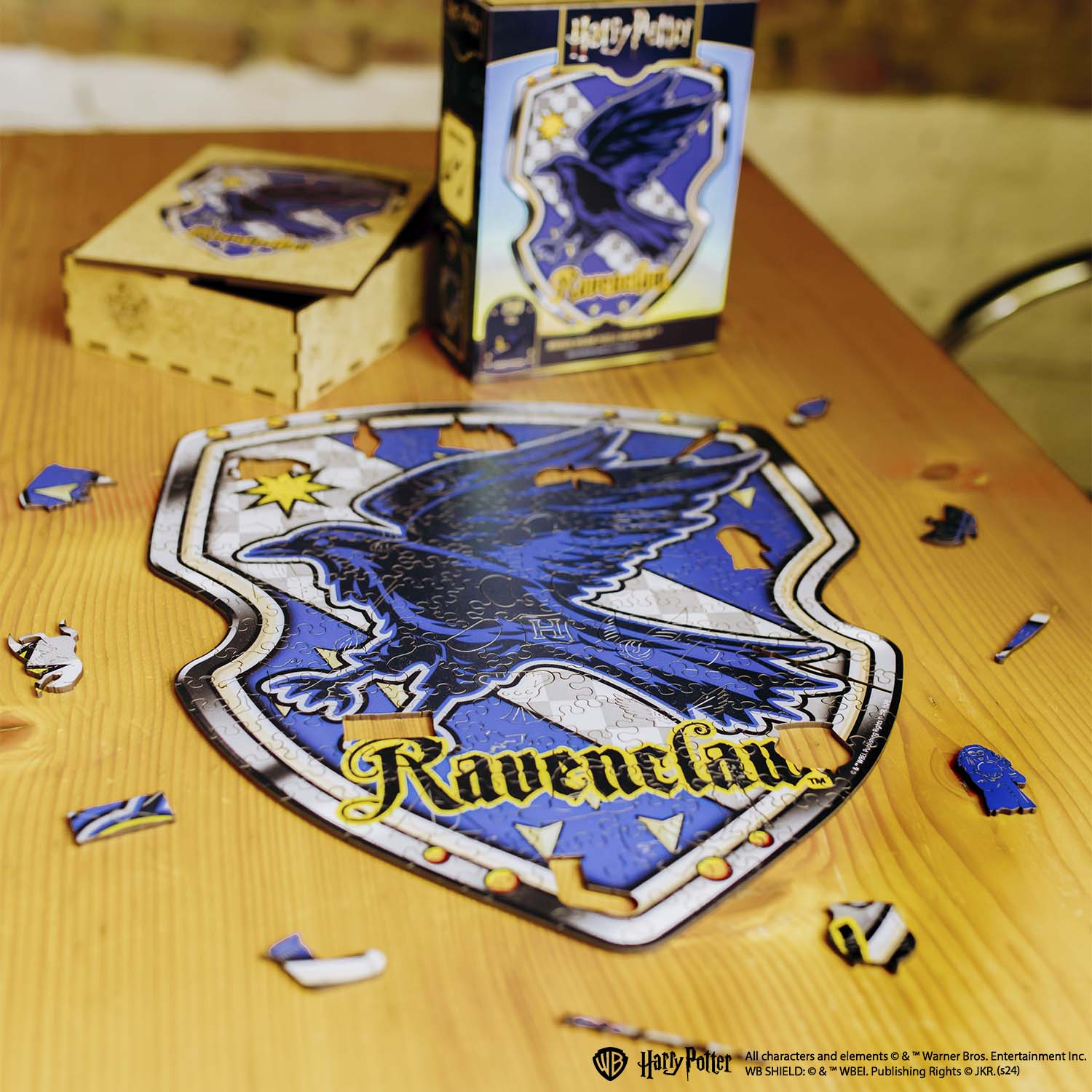 Wooden jigsaw puzzle Harry Potter Ravenclaw™