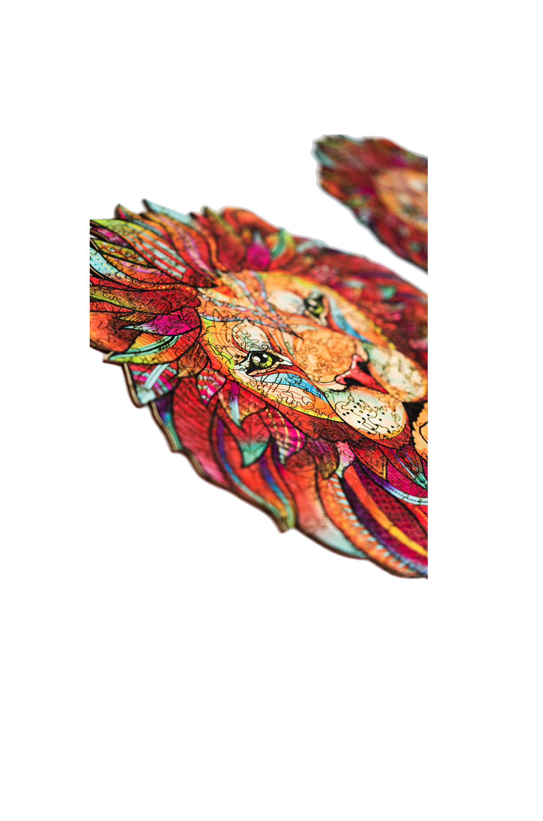 Wooden Jigsaw Puzzle Lion L