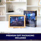 Wooden jigsaw classic puzzle Harry Potter Hogwarts Castle™ Night