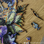 Дерев'яний класичний пазл Гаррі Поттер Хогвортс™ (лише для неонових моделей)