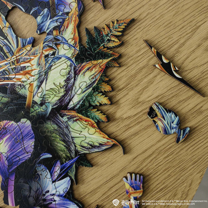 Дерев'яний класичний пазл Гаррі Поттер Хогвортс™ (лише для неонових моделей)