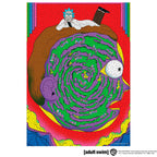 Wooden jigsaw maze puzzle Rick&Morty™ Rick
