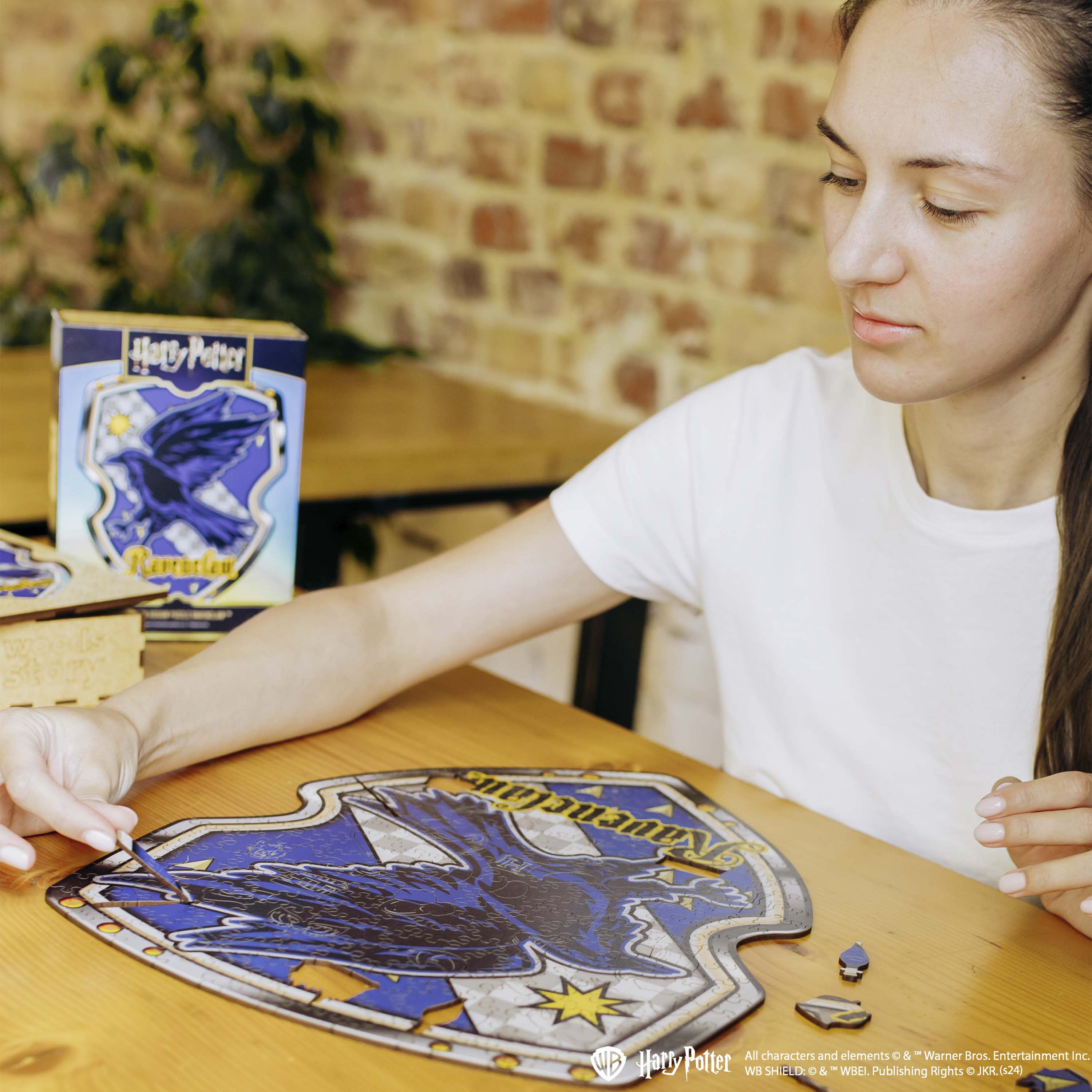 Wooden jigsaw puzzle Harry Potter Ravenclaw™