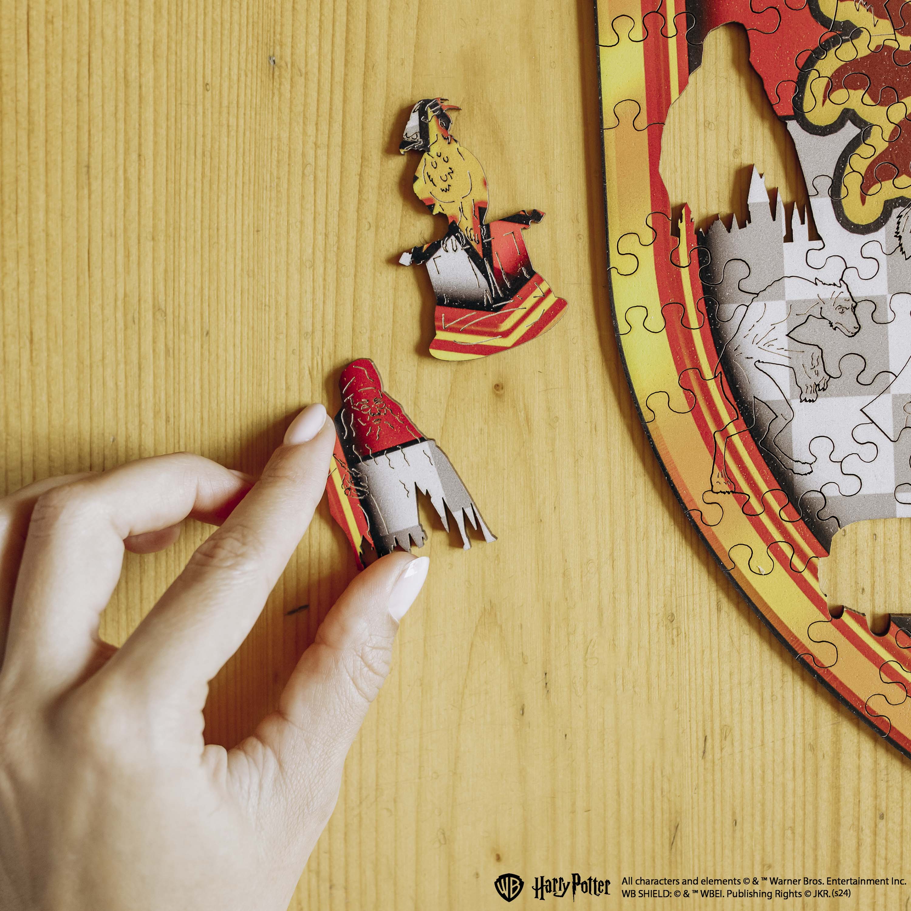 Дерев'яний пазл Гаррі Поттер Грифіндор™