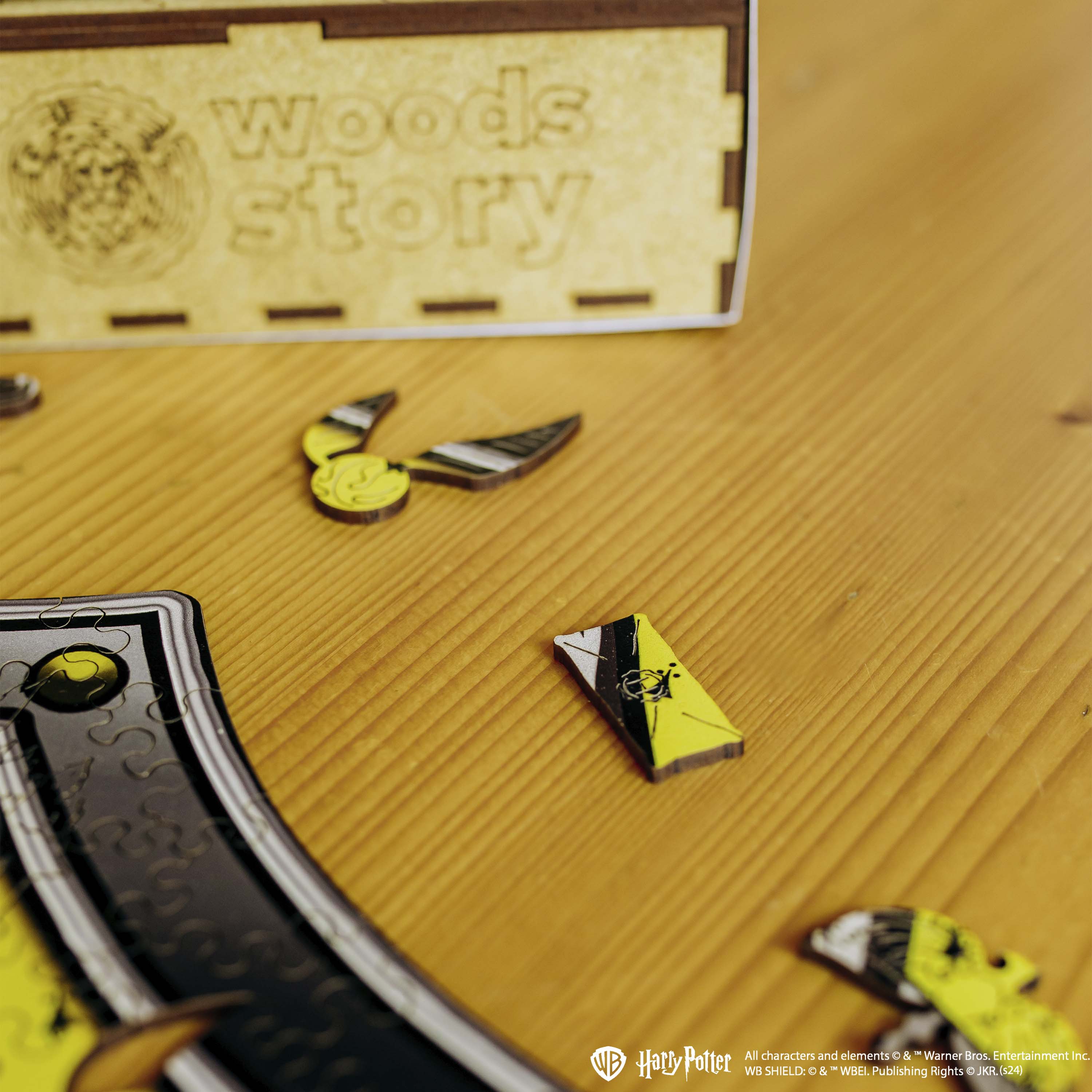 Дерев'яний пазл Гаррі Поттер Хафелпафф™