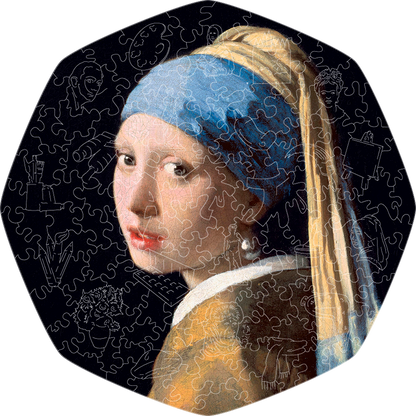Wooden Jigsaw Puzzle The Girl With The Pearl Earring (Johannes Vermeer)