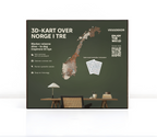 3D Wooden Map of Norway (B2B)