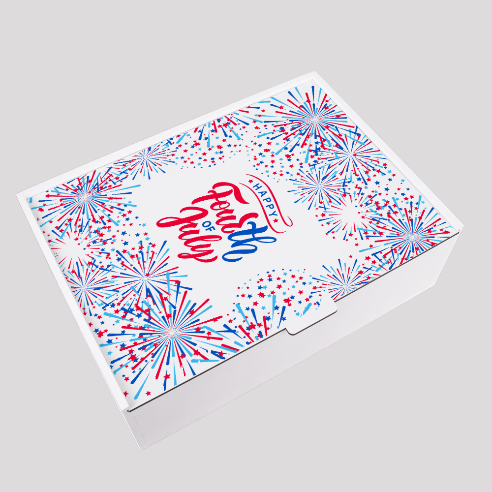 Wholesale Gift Boxes for  Independence Day Rectangular