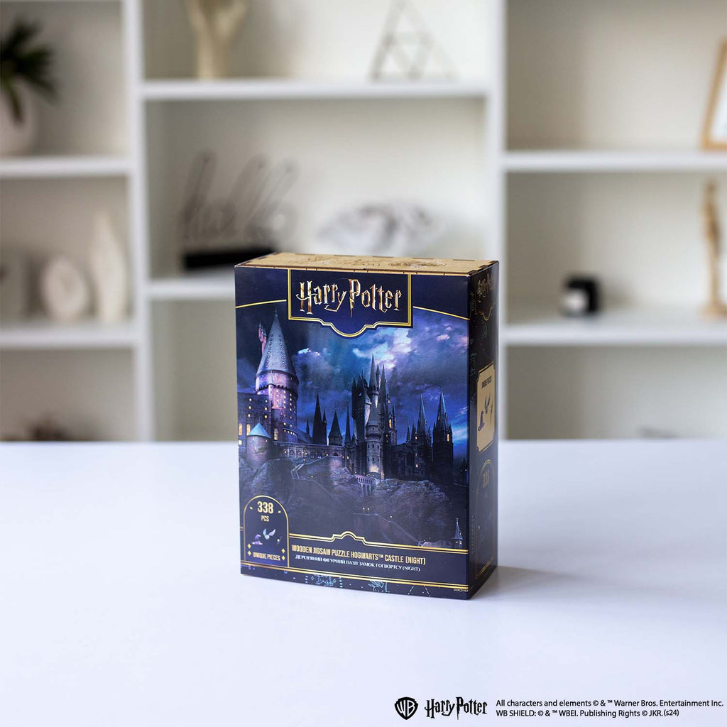 Дерев'яний пазл Гаррі Поттер Гоґвортс Замок Ніч™