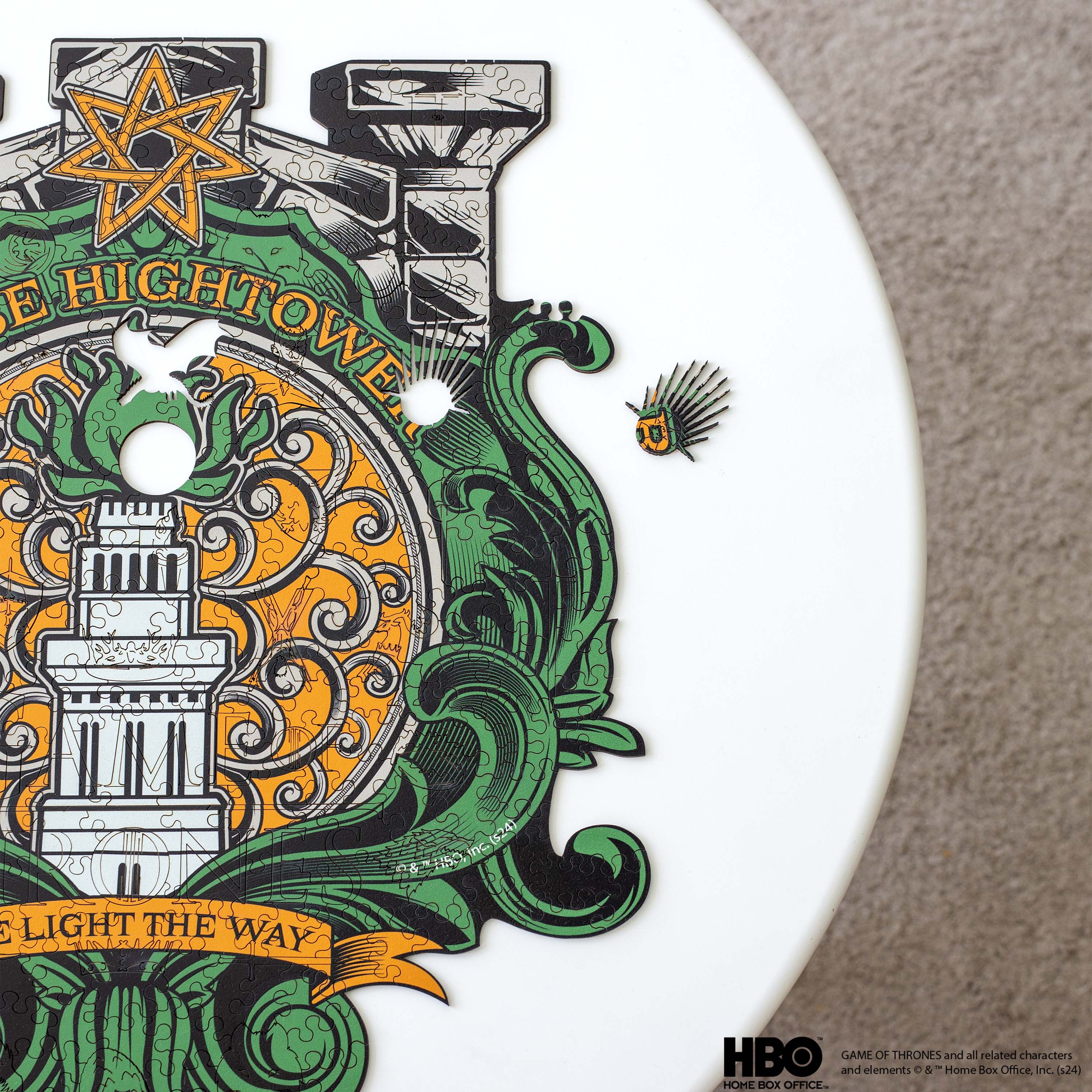 Дерев'яний пазл Гра престолів™ Будинок Хайтауер