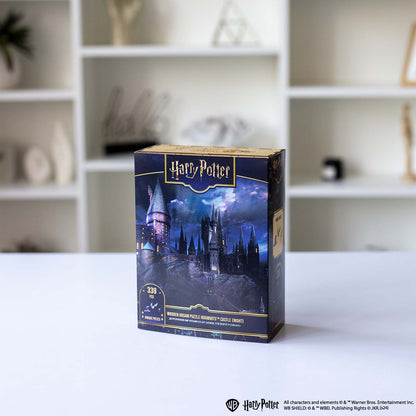 Wooden jigsaw puzzle Harry Potter Hogwarts Castle Night™