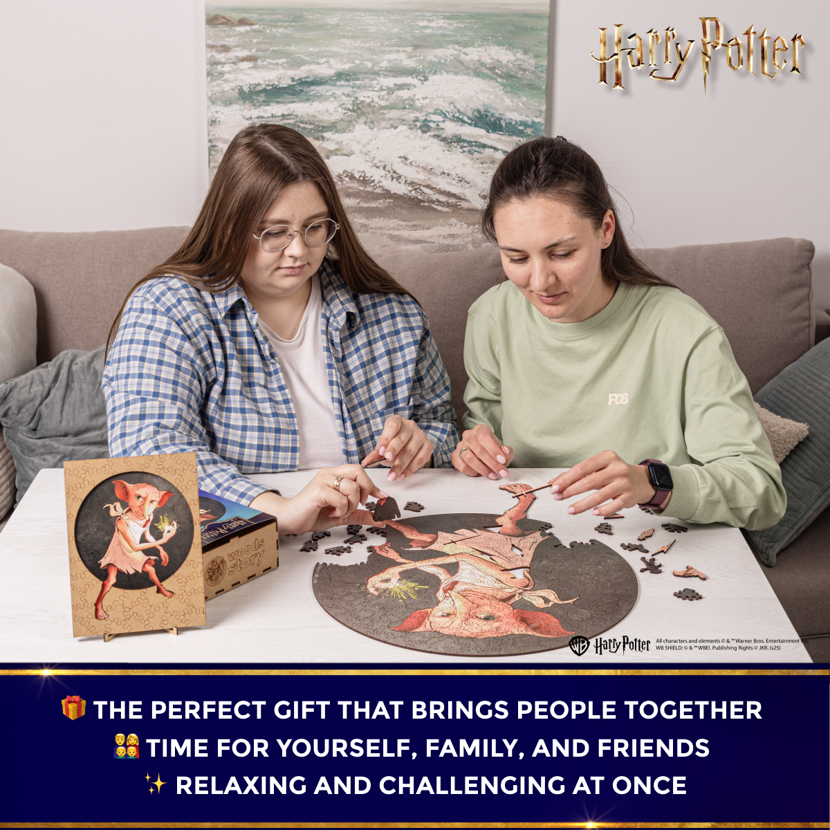 Wooden jigsaw puzzle Harry Potter Dobby™