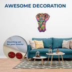 Дерев'яний пазл Слон