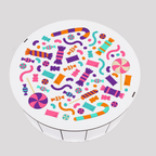 Wholesale Kids' Gift Boxes Round