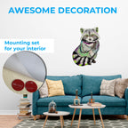 Дерев'яний пазл "Єнот"