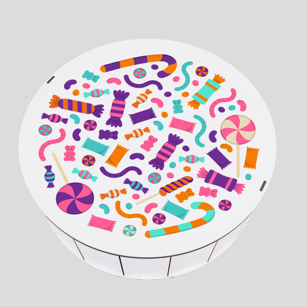 Wholesale Kids' Gift Boxes Round