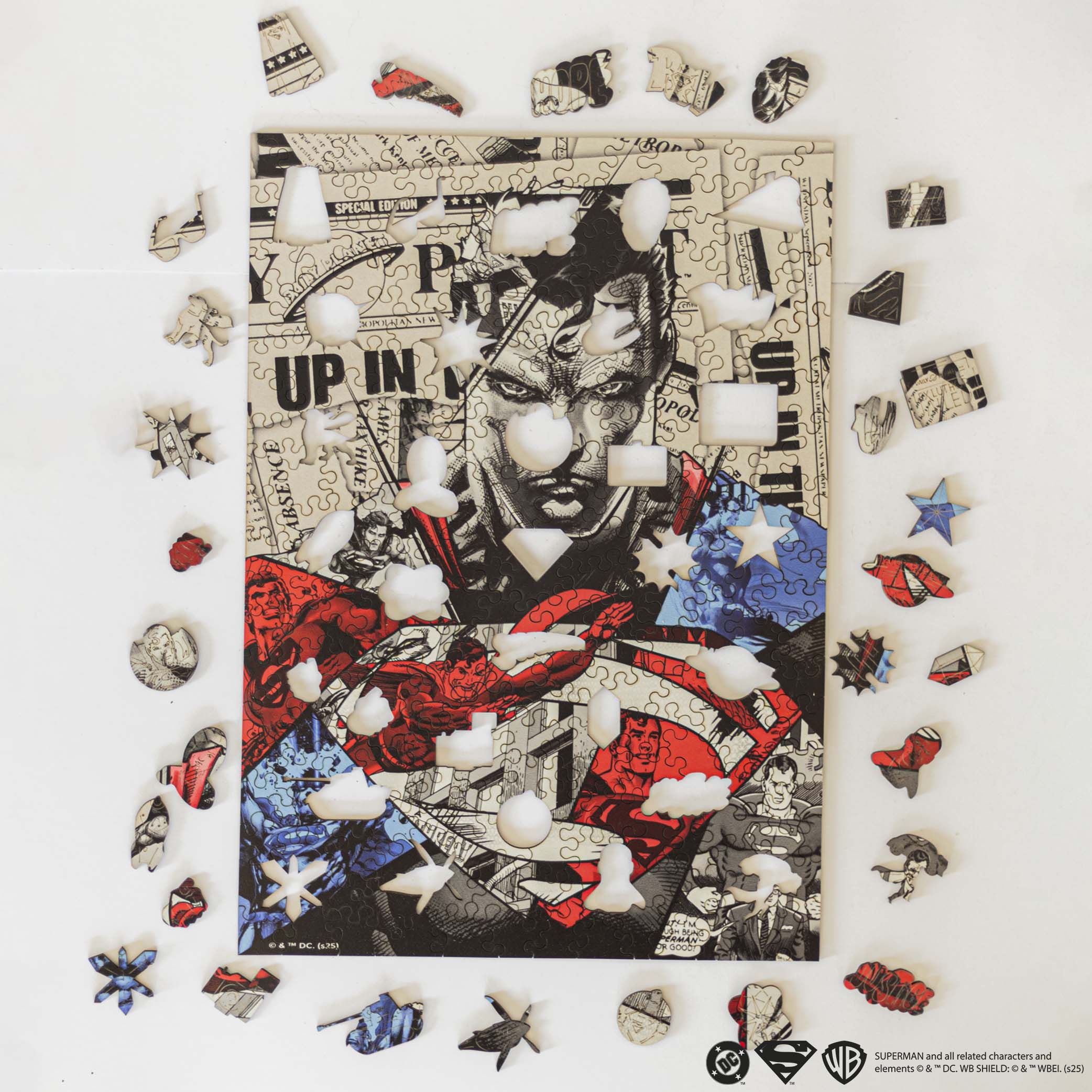Wooden jigsaw puzzle DC Superman™ – Heroic Legacy