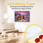 Wooden Jigsaw Puzzle Christmas Eve