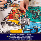 Дерев'яний класичний пазл Гаррі Поттер Хогвортс™ (барвистий)