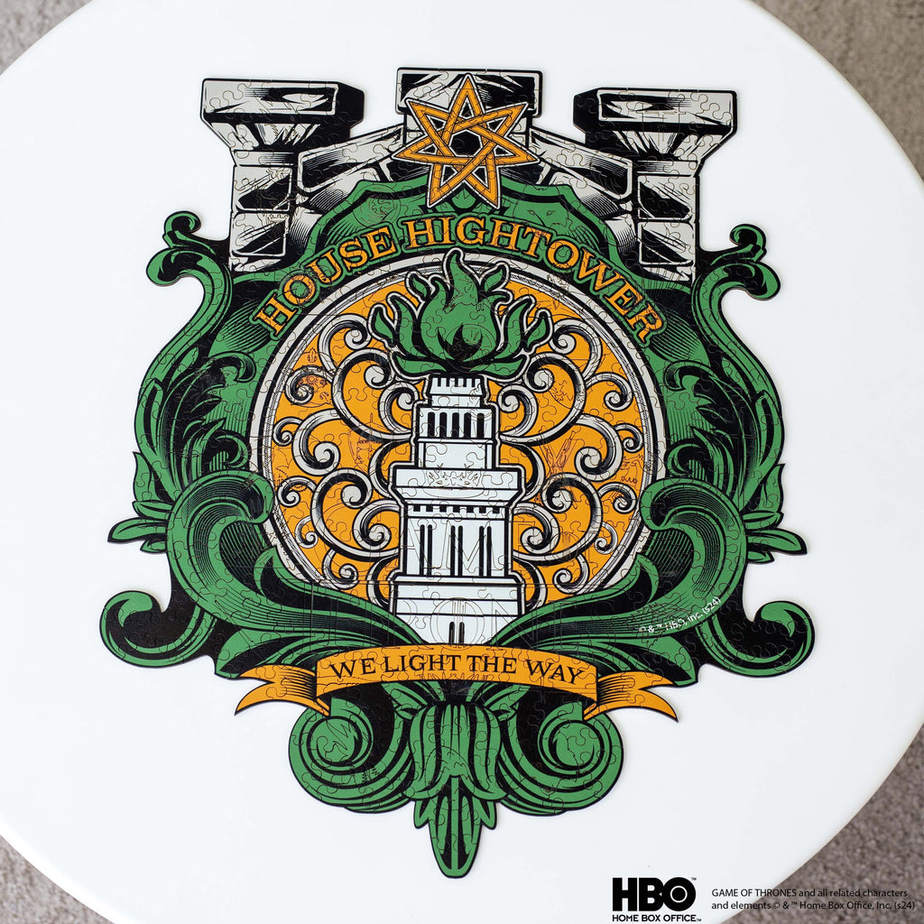 Дерев'яний пазл Гра престолів™ Будинок Хайтауер